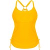Holipick Tankini - playera de baño para mujer, sin parte
