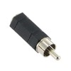 RCA Male to 2.5mm Mono Mini Female Cable Connector Audio