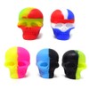 Honbay 5PCS Silicone Skull Shape Wax Concentrate Containers Non-Stick Silicone