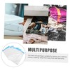 Ciieeo 5pcs Hand Rolled Vacuum Compression Bags for Travel Clothes