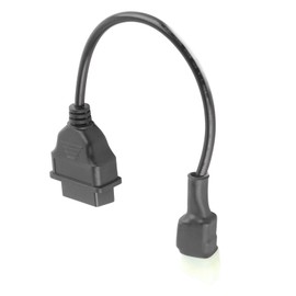 OBD2 to 4 Pin Diagnostic Adapter Cable for Motorbikes, Converts OBD2 to 4 Pin, Fits K-Line Models Only