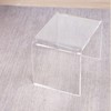 Acrylic Kids' Step Stool – Clear Small Footstool for Bathroom,