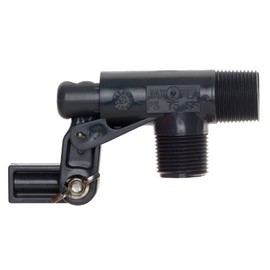 Kerick Valve PS75SS PVC Float Valve, Standard Mount, 37 gpm at 60 psi, 3/4" NPT Male