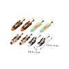 Baluue 8pcs No Bend Hair Clips Flat Alligator Barrettes for
