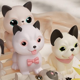 3-Pack Animal & Jewelry Resin Casting Molds - Silicone Dog, Clay, Candle Making Molds - Craft Supplies