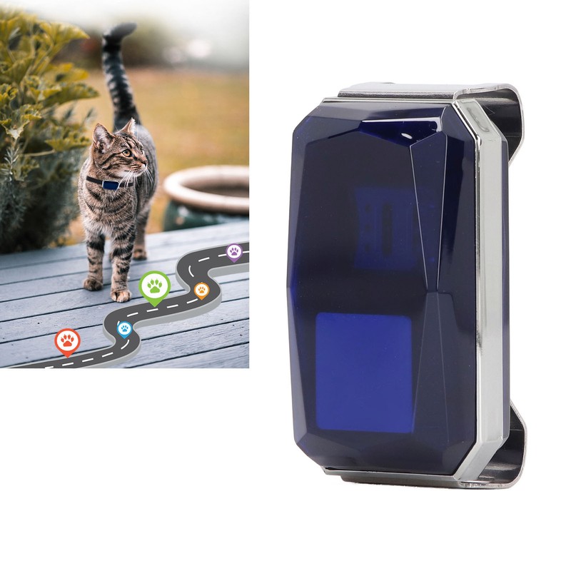 Smart Pet Tracking Collar IP67 Waterproof Prevent Lost High Sensitivity