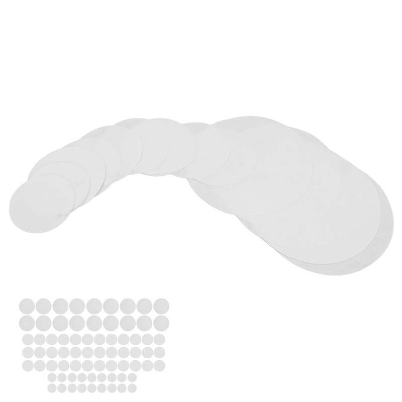 72 Pcs Felt Plate Dividers White Thick Soft Washable Reusable