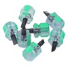 Cunyuer Short Screwdriver Stubby Screwdriver, 7PCS Flat Head Screwdriver Set