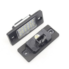 KATUR 1 Pair of Car License Plate Lights 18 LEDs Type 3528 SMD