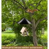 Garbuildman Squirrel Baffle for Bird Feeder Pole, Outside Hanging Mount