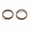 Unbranded 100 pcs Antique Bronze Open Jump Rings – 8mm