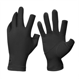 Men's Summer Gloves Soft Sun Protection Gloves Breathable Sports Gloves Quick Drying Cycling Gloves Lightweight Non-Slip Full Finger Gloves for Fishing, Cycling, Fitness