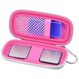 Heart Monitor Case Compatible with AliveCor Kardia Mobile ECG/for KardiaMobile 6L for Apple and Android Device - Rose Red