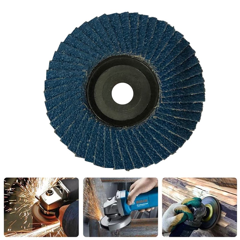WMLBK Premium Aluminum Louver Disc-Flap Sanding Disc Grinding Wheel -3Inch