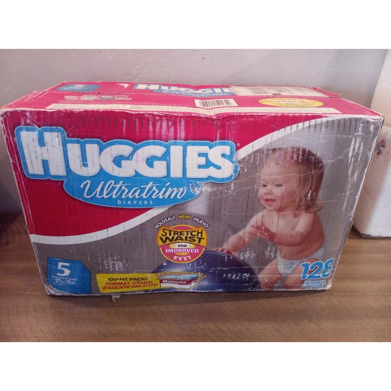 EXTREMELY RARE Vintage diaper 2002 Huggies Ultratrim 7 Ct Sz