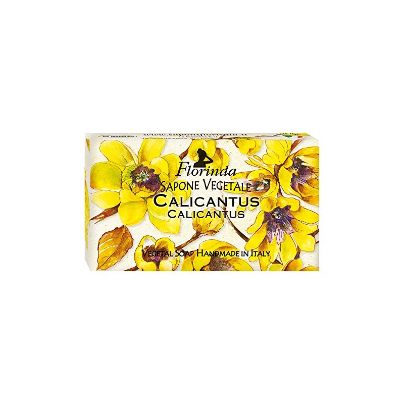 Florinda Magic of Flowers Calicantus Vegetal Soap Bar 100 G