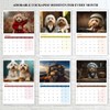 Cockapoo Calendar 2025 12 Month to View A4 2025 Calendar