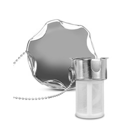 HUQUZN Metal Fuel Tank Cap with Chain & Filter Fit for Honda GX390 GX270 GX160 Powerhorse 208cc Coleman CT200U TrailMaster MB200-1 Axis M200 Mini bike, King Size Gas Lid Replace 17620-Z4H-900