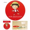 Small Rounded Child Acrylic Coaster (Dog and Child)