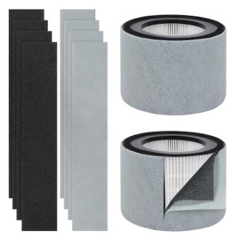 Z-2000 HEPA Filter Replacement for TruSens Medium Z-2000 Z-2500 Air Purifier, 2 HEPA Filter + 4 Activated Carbon + 4 Pre-Filter