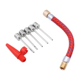 CENPEK 7 Piece Pump Adaptor Set Kit Needles Bicycle Mountain Bike Airbed Ball Football Rugby Hand Speed Air Inflation Needle Valve Accessories