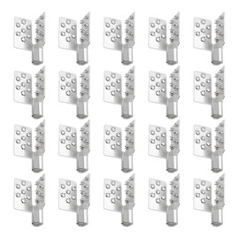 Sikweny Pack of 20 Crimp Connectors Universal Design Crimping Connectors Without Insulation Long Lasting Butt Connectors Wear Resistant and Lightweight for Snow Melting on Roofs Antifreeze