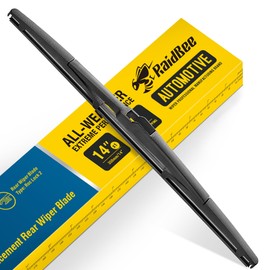 Raidbee® 14 inch Silicone Rear Wiper Blade Replacement for Jeep Cherokee 2022-2014,Hyundai Santa Fe 12-07 Tucson 2021-2016 Accent 11-07,Toyota CHR 22-18 Back Windshield Wiper Blade (14-A)