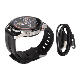 E12 Waterproof Smart Watch 1.28 Inch IPS Color Screen Smartwatch IP67 for Android for IOS Phones Silver