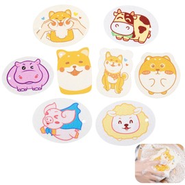 Pack of 8 Cleaning Sponge, Kitchen Sponge, Reusable Washing Up Sponge, Washable, Cleaning Sponge for Kitchen, Easy Cleaning of Dishes, Pots and Pans