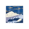 South Coast England Ceramic Coaster Set - Cornwall Dorset Jurassic