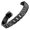 Stainless Steel Bracelet Women Inlay Rhinestones Wristband Wrist Decoration for