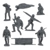 BMC CTS WW2 German Assault Medical Plastic Army Men Classic