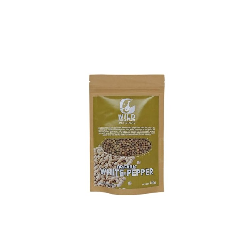Wild Collection Whole Black Peppercorns | White Peppercorns | Premium
