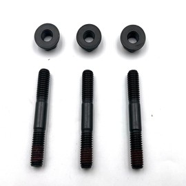 NITCO BRAUNCO 3 Pack Bolt Studs Fuel injection pump Installation Set Compatible with Cummins 2003-2018 Dodge Ram 5.9L 6.7L 2500 3500 4500 5500