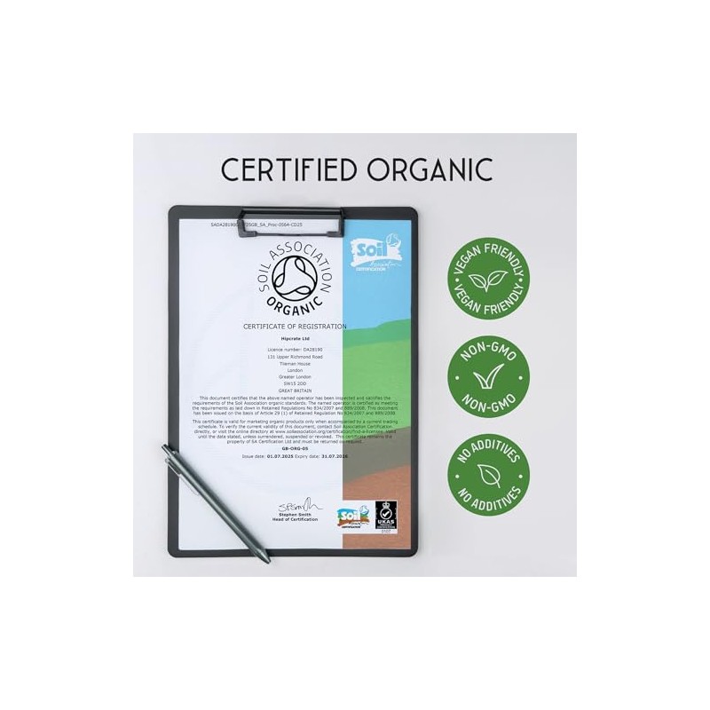 SuperSelf Organic Matcha Powder - Ceremonial Grade 100% Pure