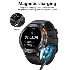 UYRUREL [2-Pack] for DREMAC EF5 Fitness Tracker Smart Watch Magnetic USB Charging Cable, 2 Pin Cord Charger for Smart Watch.