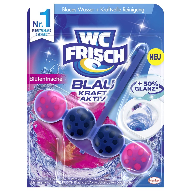 WC Frisch Kraft Active Blue Rinse Flower Freshness with 50%