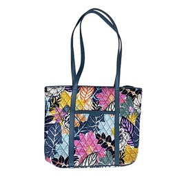 Vera Bradley Small Trimmed Vera (Palm Floral)