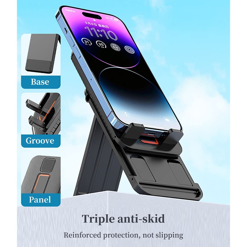 NeszKold Phone Stand, Adjustable Phone Holder Stand Dock - Desktop