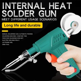 Laser Welding Device, Internal Heated Industrial Laser Welding Tools, Portable Multifunctional Soldering Iron Set, 60 W Handheld Soldering Gun, 3-in-1 Device for Rust Removal, Cutting and Welding