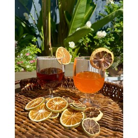 Utama Dehydrated Citrus - 50+ Piece Dried Lemon/Lime/Orange/Grapefruit - Cocktail/Food Garnishing - Citrus Potpourri - Mixed Dried Fruit Box