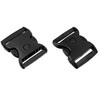 Your Day Mate Black Hard Plastic Buckle with Safety Buckle