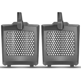 HASMX 833954 Vacuum Cleaner Hepa Filter Cover, Exhaust Filter Cover Door for ProTeam Backpack Vacuum Cleaner 107303, 107310, Super Coach Pro 10, Replace Part Number 833954, 841708 (2-Pack)