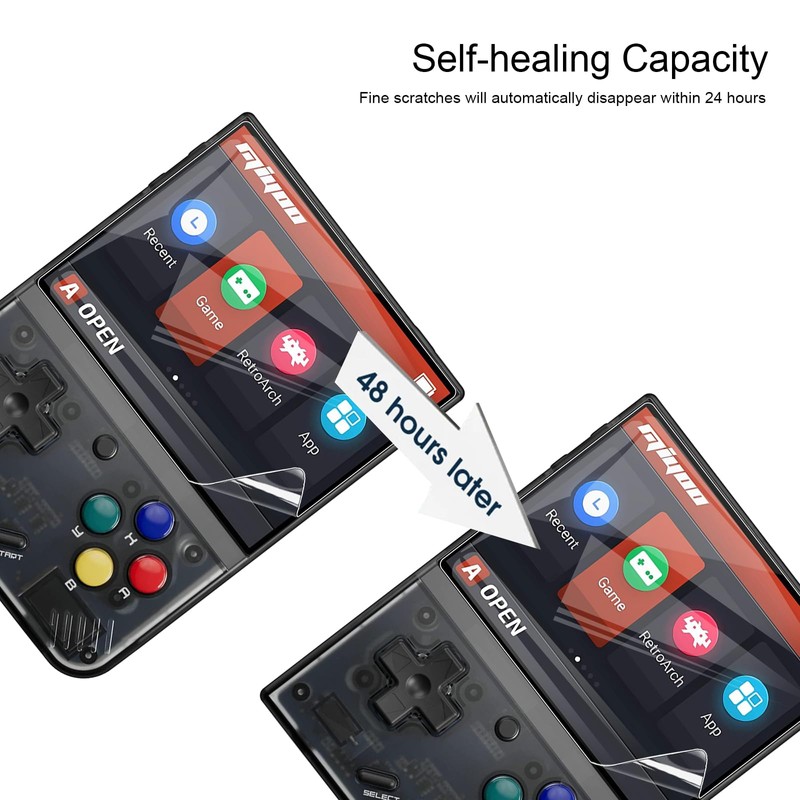 MEMELOKA Screen Protector for Miyoo Mini Plus, [Pack of 2]