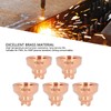 5PCS Consumables Tip Shield Brass Hand Drag Cutting Torch Shield