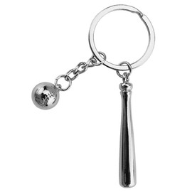 Mini Cute Baseball Keychain Sport Key Chain Rings for Men Women Boys Girls