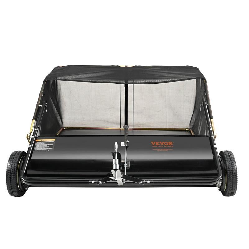 VEVOR Tow Behind Lawn Sweeper, Pull Behind Lawn Sweeper 50",