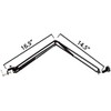 ChromaCast Pro Series 28" Scissors Arm Adjustable Microphone Desk Stand