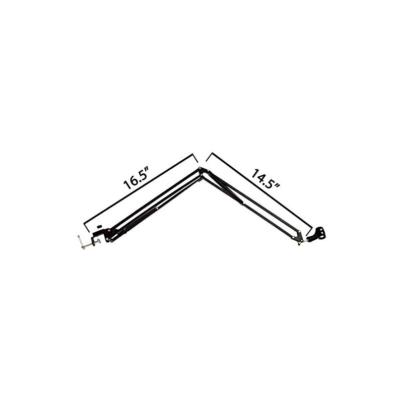 ChromaCast Pro Series 28" Scissors Arm Adjustable Microphone Desk Stand
