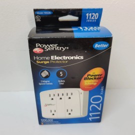 Sentry Power Sentry 5 Outlet Surge Protector Home Electronics Power Blocker 1130 Joules